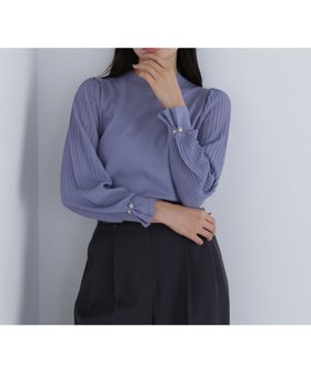 【ナチュラル ビューティー ベーシック/NATURAL BEAUTY BASIC】のプリーツスリーブノットボタンニット 人気、トレンドファッション・服の通販 founy(ファニー) ファッション Fashion レディースファッション Fashion for Women トップス・カットソー Cut & Sew Tops ニット Knit Tops & Sweaters シアー Sheer, See-Through ジャケット Jacket, Outerwear フィット Fit, Slim Fit フラット Flat, Flat Shoes プリーツ Pleats, Pleated |ID:prp329100004754820