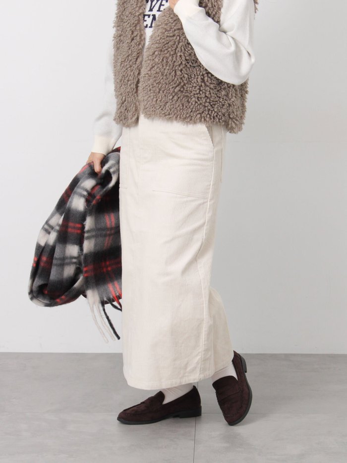 【テチチ/Te chichi】のコーデュロイベイカースカート インテリア・キッズ・メンズ・レディースファッション・服の通販 founy(ファニー) https://founy.com/ ファッション Fashion レディースファッション Fashion for Women スカート Skirts おすすめ Recommended / Our Picks コーデュロイ Corduroy, Cord Fabric スリット Slit, Slit Detail フロント Front, Front Design ポケット Pocket, Pocket Detail |ID: prp329100004754855 ipo3291000000034587427