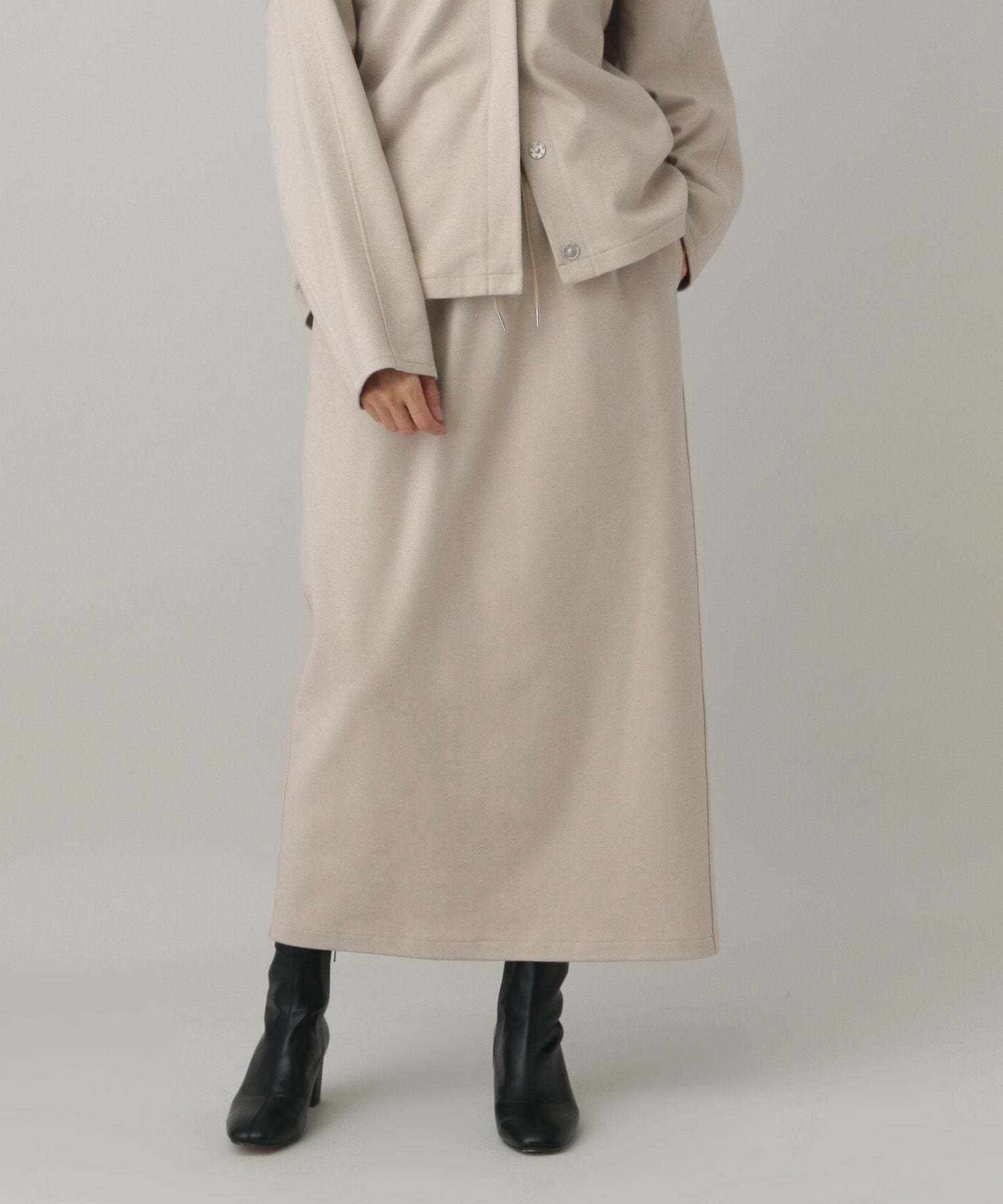 【グローバルワーク/GLOBAL WORK】のMATINEE LINE/起毛ツイルIラインスカート/603282 人気、トレンドファッション・服の通販 founy(ファニー) ファッション Fashion レディースファッション Fashion for Women スカート Skirts おすすめ Recommended / Our Picks カットソー Cut and Sewn Top シンプル Simple, Minimal ストレッチ Stretch, Stretchy Fabric セットアップ Set-Up, Coordinated Outfit ツイル Twist, Twisted Detail エレガント 上品 Elegant 楽ちん Easy Fit, Comfortable other-1|ID: prp329100004754860 ipo3291000000034598342