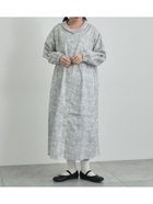 【サマンサモスモス/Samansa Mos2】の【LIBERTY】Koh Eito柄ビエラワンピース 人気、トレンドファッション・服の通販 founy(ファニー) ファッション Fashion レディースファッション Fashion for Women ワンピース Dresses おすすめ Recommended / Our Picks イラスト Illustration カーディガン Cardigan, Knitwear キャラクター Character, Licensed Characters ギャザー Gathered, Ruffled パターン Pattern, Design Print プリント Print, Printed Pattern モチーフ Motif, Design Theme リボン Ribbon, Bow リラックス Relax, Relaxed Fit エレガント 上品 Elegant 人気 Popular, Best Seller 切替 Switching, Contrast Panel 猫 Cat, Kitty A/W・秋冬 Autumn/Winter thumbnail Sグレー|ID: prp329100004754862 ipo3291000000034392548