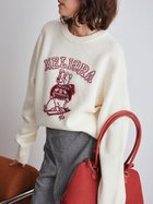 【ミラオーウェン/Mila Owen】のMILAOクルーネックジャガードニット WHT[001]|ID: prp329100004754876 ipo3291000000035143334