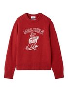 【ミラオーウェン/Mila Owen】のMILAOクルーネックジャガードニット RED[046]|ID: prp329100004754876 ipo3291000000035143336