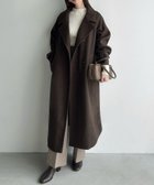 【ジュノア/JUNOAH】のMeiru 3wayカラーロングコート ブラウン|ID: prp329100004754883 ipo3291000000034493852