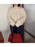 【ミラオーウェン/Mila Owen】のウールカシミヤタートルネックニット 人気、トレンドファッション・服の通販 founy(ファニー) ファッション Fashion レディースファッション Fashion for Women トップス・カットソー Cut & Sew Tops ニット Knit Tops & Sweaters タートルネック・ハイネックトップス Turtlenecks & High-Neck Tops シンプル Simple, Minimal スマート Smart, Elegant タートルネック Turtleneck, High Neck 人気 Popular, Best Seller ハイネック High Neck, Mock Neck バランス Balance, Style Balance ベーシック Basic, Essential ボトム Bottoms, Lower Wear メランジ Melange, Mixed Yarn thumbnail WHT[001]|ID: prp329100004754884 ipo3291000000035153822