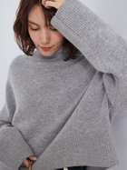 【ミラオーウェン/Mila Owen】のウールカシミヤタートルネックニット 人気、トレンドファッション・服の通販 founy(ファニー) ファッション Fashion レディースファッション Fashion for Women トップス・カットソー Cut & Sew Tops ニット Knit Tops & Sweaters タートルネック・ハイネックトップス Turtlenecks & High-Neck Tops シンプル Simple, Minimal スマート Smart, Elegant タートルネック Turtleneck, High Neck 人気 Popular, Best Seller ハイネック High Neck, Mock Neck バランス Balance, Style Balance ベーシック Basic, Essential ボトム Bottoms, Lower Wear メランジ Melange, Mixed Yarn thumbnail LGRY[005]|ID: prp329100004754884 ipo3291000000035153823