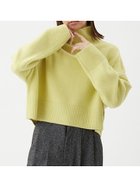 【ミラオーウェン/Mila Owen】のウールカシミヤタートルネックニット 人気、トレンドファッション・服の通販 founy(ファニー) ファッション Fashion レディースファッション Fashion for Women トップス・カットソー Cut & Sew Tops ニット Knit Tops & Sweaters タートルネック・ハイネックトップス Turtlenecks & High-Neck Tops シンプル Simple, Minimal スマート Smart, Elegant タートルネック Turtleneck, High Neck 人気 Popular, Best Seller ハイネック High Neck, Mock Neck バランス Balance, Style Balance ベーシック Basic, Essential ボトム Bottoms, Lower Wear メランジ Melange, Mixed Yarn thumbnail YEL[032]|ID: prp329100004754884 ipo3291000000035153824