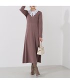 【プロポーション ボディドレッシング/PROPORTION BODY DRESSING】のレース襟付きニットワンピース 人気、トレンドファッション・服の通販 founy(ファニー) ファッション Fashion レディースファッション Fashion for Women ワンピース Dresses ニットワンピース Knit Dresses ウォーム Warm Fabric スリット Slit, Slit Detail トレンド Trend, Trending Now フィット Fit, Slim Fit フレア Flare, Flared レース Lace, Lace Fabric thumbnail モカ1|ID: prp329100004754930 ipo3291000000034392939