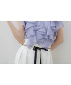 【ノエラ/Noela】のラッフルフリルブラウス 人気、トレンドファッション・服の通販 founy(ファニー) ファッション Fashion レディースファッション Fashion for Women トップス・カットソー Cut & Sew Tops シャツ・ブラウス・オフィスカジュアル Elegant Blouses & Button-Ups おすすめ Recommended / Our Picks チェーン Chain, Chain Strap トレンド Trend, Trending Now ポケット Pocket, Pocket Detail ワイド Wide, Wide Fit エレガント 上品 Elegant thumbnail サックス|ID: prp329100004754970 ipo3291000000034612383
