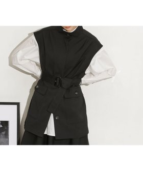【ナノ ユニバース/nano universe】 ベルト付きスタンドベスト人気、トレンドファッション・服の通販 founy(ファニー) ファッション Fashion レディースファッション Fashion for Women アウター Coat / Outerwear Collection トップス・カットソー Cut & Sew Tops ベスト&ジレ / 重ね着スタイル Vests & Gilets ベルト&ウエストマーク Belts & Waist Accessories インナー Innerwear ウォッシャブル Machine Washable スタンド Stand Collar, Upright Stand ツイル Twist, Twisted Detail フラップ Flap, Flap Pocket ベスト Vest, Waistcoat ベーシック Basic, Essential ポケット Pocket, Pocket Detail ミリタリー Military, Army Style ロング Long, Long-Length おすすめ Recommended / Our Picks 2023年 2023 2023-2024秋冬・A/W Autumn/Winter 2023–24 AW23–24 |ID:prp329100004754971