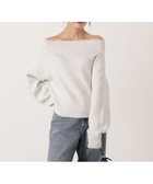 【プロポーション ボディドレッシング/PROPORTION BODY DRESSING】のラメ入りオフショル畔ニット 25AW 人気、トレンドファッション・服の通販 founy(ファニー) ファッション Fashion レディースファッション Fashion for Women トップス・カットソー Cut & Sew Tops ニット Knit Tops & Sweaters 2025年 2025 2025-2026秋冬・A/W Autumn/Winter 2025–26 AW25–26 人気 Popular, Best Seller thumbnail ホワイト×シルバー|ID: prp329100004755024 ipo3291000000034393813