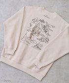 【コーエン/COEN】の『FANTASIA(ファンタジア)』ヴィンテージライクスウェット 人気、トレンドファッション・服の通販 founy(ファニー) ファッション Fashion レディースファッション Fashion for Women トップス・カットソー Cut & Sew Tops レディースパーカー・カジュアルフーディー Casual Hoodies & Sweatshirts スウェット・クルーネックトップス Sweatshirts & Crewnecks / Relaxed Fit Sweat Tops おすすめ Recommended / Our Picks スウェット / スエット Sweatshirt, Sweatwear プリント Print, Printed Pattern リラックス Relax, Relaxed Fit thumbnail NATURAL|ID: prp329100004755044 ipo3291000000034516620