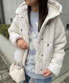 【アズノウアズ プラス/AS KNOW AS plus】の『超軽量』中綿フェイクダウンジャケット 人気、トレンドファッション・服の通販 founy(ファニー) ファッション Fashion レディースファッション Fashion for Women アウター Coat / Outerwear Collection レディースジャケット・軽アウター Jackets ガーリー Girly, Feminine Style 軽量 Lightweight, Ultra Light ボトム Bottoms, Lower Wear 冬 Winter / This Winter 再入荷 Restock / Back in Stock thumbnail アイボリー|ID: prp329100004755051 ipo3291000000034596400