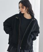 【バンヤードストーム/BARNYARDSTORM】のスタンドカラースライバーブルゾン【WEB限定サイズL】 人気、トレンドファッション・服の通販 founy(ファニー) ファッション Fashion レディースファッション Fashion for Women アウター Coat / Outerwear Collection ブルゾンジャケット・スポーティアウター Blouson Jackets カットソー Cut and Sewn Top ショート Short, Short Length スタンド Stand Collar, Upright Stand デニム Denim, Jeans Material バランス Balance, Style Balance フェミニン Feminine, Girly フレアースカート Flared Skirt, A-Line Skirt ブルゾン Blouson, Bomber Jacket ロング Long, Long-Length ワイド Wide, Wide Fit 人気 Popular, Best Seller thumbnail ブラック19|ID: prp329100004755145 ipo3291000000034395052