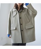 【コーエン/COEN】の≪VERY11月号掲載≫【RONEL】2wayカラーウールコート OLIVE|ID: prp329100004755148 ipo3291000000034574975