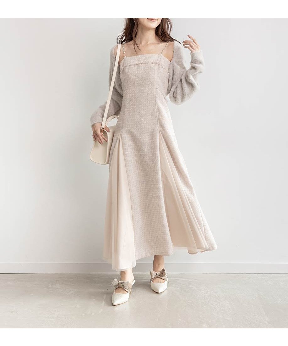 【ランダ/RANDA】の2WAYストラップビスチェワンピース 人気、トレンドファッション・服の通販 founy(ファニー) ファッション Fashion レディースファッション Fashion for Women ワンピース Dresses インナー Innerwear キャミワンピース Cami Dress, Slip Dress コンパクト Compact, Small Size シューズ Shoes, Footwear チュール Tulip, Tulip Motif ツイード Twill, Twill Weave パール Pearl, Pearl Accent フェミニン Feminine, Girly other-1|ID: prp329100004755202 ipo3291000000034599078