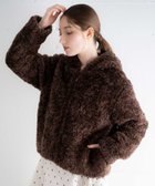 【ノエラ/Noela】のボアフーディーショートブルゾン チャ|ID: prp329100004755214 ipo3291000000034657488