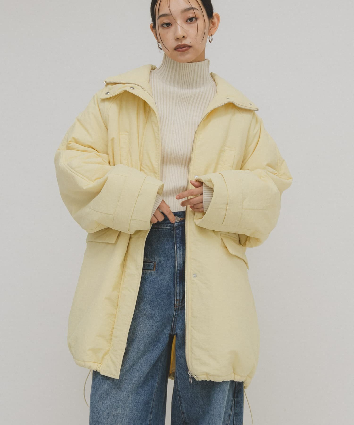 【ケービーエフ/KBF / URBAN RESEARCH】のモンスターパテッドミドルコート インテリア・キッズ・メンズ・レディースファッション・服の通販 founy(ファニー) 　ファッション　Fashion　レディースファッション　Fashion for Women　アウター　Coat / Outerwear Collection　コート・ロングコート・ピーコート　Long Coats, Peacoats & More　2025年　2025　2025-2026秋冬・A/W　Autumn/Winter 2025–26 AW25–26　冬　Winter / This Winter　A/W・秋冬　Autumn/Winter　イエロー系その他|ID: prp329100004755252 ipo3291000000035036561