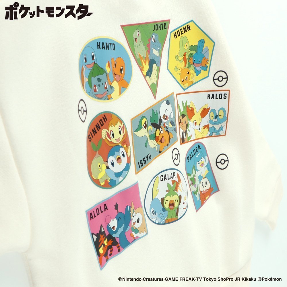 【ブランシェス/branshes / KIDS】の【ポケットモンスター(ポケモン)】裏起毛トレーナー インテリア・キッズ・メンズ・レディースファッション・服の通販 founy(ファニー) 　ファッション　Fashion　キッズファッション　Fashion for Kids　おすすめ　Recommended / Our Picks　トレーナー　Sweatshirt, Trainer　プリント　Print, Printed Pattern　ポケット　Pocket, Pocket Detail　04白_フシギダネ他|ID: prp329100004755329 ipo3291000000034983063