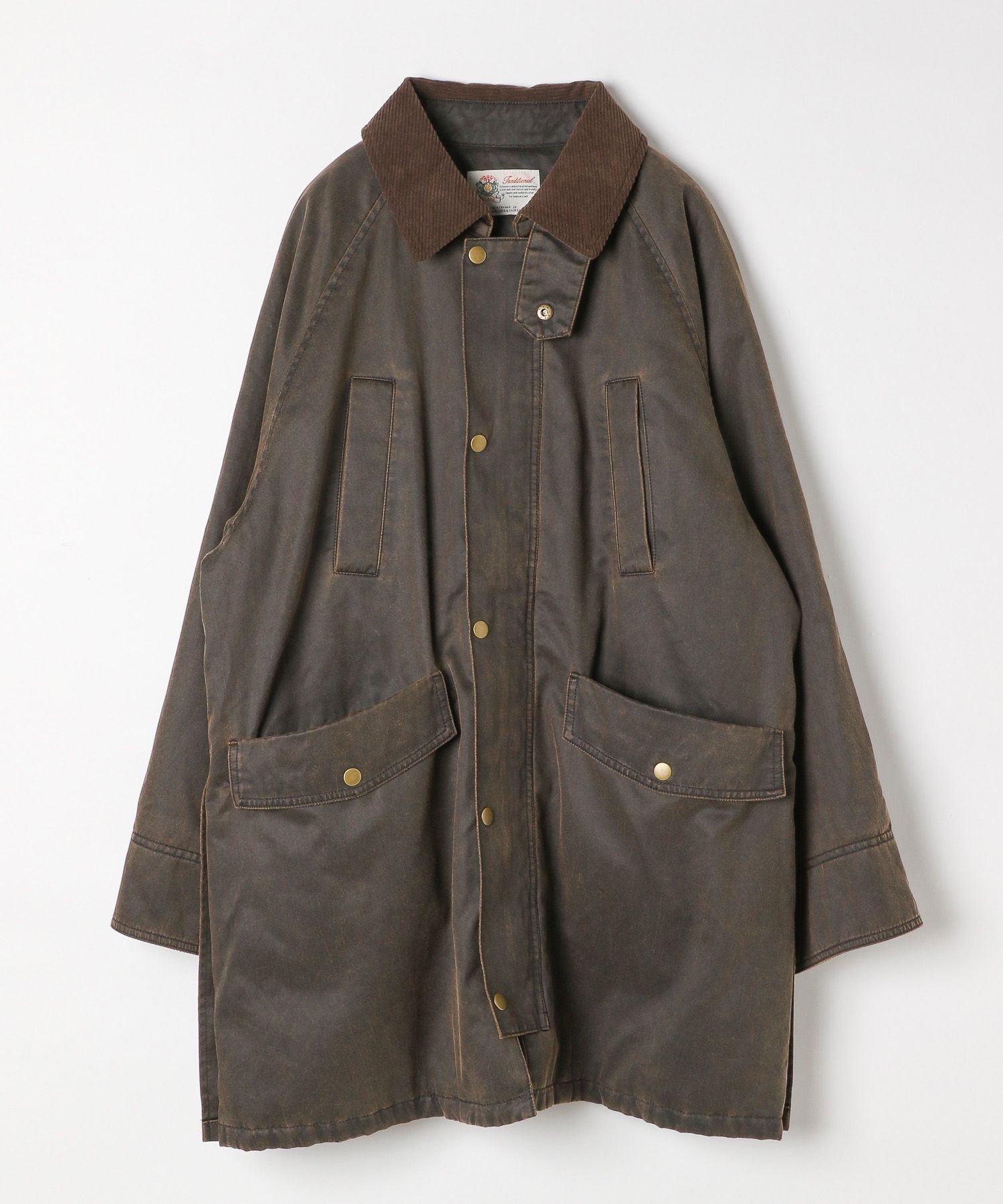 【ニコアンド/niko and】のオイルコーティングハントジャケット インテリア・キッズ・メンズ・レディースファッション・服の通販 founy(ファニー) 　ファッション　Fashion　レディースファッション　Fashion for Women　アウター　Coat / Outerwear Collection　レディースジャケット・軽アウター　Jackets　おすすめ　Recommended / Our Picks　アウトドア　Outdoor Clothing　オイル　Body Oil　クラシック　Classic, Timeless Style　コーティング　Coating, Coated Finish　ジャケット　Jacket, Outerwear　スタンド　Stand Collar, Upright Stand　スリット　Slit, Slit Detail　デニム　Denim, Jeans Material　バランス　Balance, Style Balance　ブラウン|ID: prp329100004755727 ipo3291000000034498628