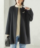 【シップス フォー ウィメン/SHIPS】のPure SUPER100 ノーカラー コート 人気、トレンドファッション・服の通販 founy(ファニー) ファッション Fashion レディースファッション Fashion for Women アウター Coat / Outerwear Collection コート・ロングコート・ピーコート Long Coats, Peacoats & More スリーブ Sleeve, Long Sleeve / Short Sleeve バランス Balance, Style Balance フェイス Face, Facial Design フォルム Silhouette, Form フロント Front, Front Design ポケット Pocket, Pocket Detail おすすめ Recommended / Our Picks 2025年 2025 2025-2026秋冬・A/W Autumn/Winter 2025–26 AW25–26 thumbnail ブラック|ID: prp329100004755964 ipo3291000000034902816