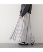 【アバハウスマヴィ/abahouse mavie】のヴィンテージサテンギャザースカート 人気、トレンドファッション・服の通販 founy(ファニー) ファッション Fashion レディースファッション Fashion for Women スカート Skirts おすすめ Recommended / Our Picks ギャザー Gathered, Ruffled サテン Satin, Glossy Fabric スウェット / スエット Sweatshirt, Sweatwear thumbnail グレー|ID: prp329100004755965 ipo3291000000034882129