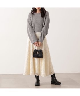 【プロポーション ボディドレッシング/PROPORTION BODY DRESSING】のファンシーフレアスカート 25AW 人気、トレンドファッション・服の通販 founy(ファニー) ファッション Fashion レディースファッション Fashion for Women スカート Skirts Aライン・フレアスカート A-Line & Flared Skirts 2025年 2025 2025-2026秋冬・A/W Autumn/Winter 2025–26 AW25–26 シンプル Simple, Minimal チュール Tulip, Tulip Motif フレア Flare, Flared |ID:prp329100004755967