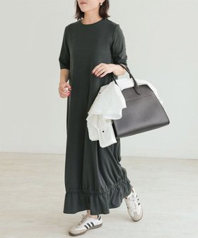 【ドノバン/DONOBAN】のフリルヘムワンピ 人気、トレンドファッション・服の通販 founy(ファニー) ファッション Fashion レディースファッション Fashion for Women ワンピース Dresses シンプル Simple, Minimal ポケット Pocket, Pocket Detail リラックス Relax, Relaxed Fit おすすめ Recommended / Our Picks |ID:prp329100004756071