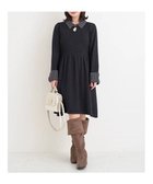 【ジェイ アンド シュプール/Re J&SUPURE】の【WEB限定】チェック襟ニットワンピース 人気、トレンドファッション・服の通販 founy(ファニー) ファッション Fashion レディースファッション Fashion for Women ワンピース Dresses ニットワンピース Knit Dresses ガーリー Girly, Feminine Style チェック Check, Plaid, Tartan トレンド Trend, Trending Now フェミニン Feminine, Girly フレア Flare, Flared フロント Front, Front Design ポケット Pocket, Pocket Detail ロング Long, Long-Length A/W・秋冬 Autumn/Winter おすすめ Recommended / Our Picks thumbnail 黒|ID: prp329100004756075 ipo3291000000034599019