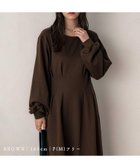 【ノアル/NOAHL】のウエストタックワンピース 人気、トレンドファッション・服の通販 founy(ファニー) ファッション Fashion レディースファッション Fashion for Women ワンピース Dresses バランス Balance, Style Balance ポケット Pocket, Pocket Detail thumbnail ブラウン|ID: prp329100004756086 ipo3291000000034599155