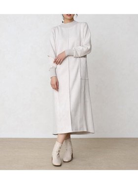 【ラシュッド/LASUD】のフェイクスエード×リブハイネックワンピース 人気、トレンドファッション・服の通販 founy(ファニー) ファッション Fashion レディースファッション Fashion for Women ワンピース Dresses おすすめ Recommended / Our Picks 切替 Switching, Contrast Panel |ID:prp329100004756096