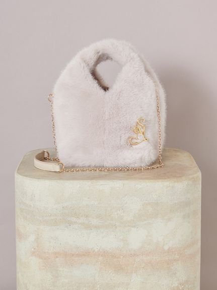 【スナイデル/SNIDEL】の【WEB限定カラーあり】ファーバッグ インテリア・キッズ・メンズ・レディースファッション・服の通販 founy(ファニー) 　ファッション　Fashion　レディースファッション　Fashion for Women　バッグ　Bags　イエロー　Yellow　オケージョン　Occasion Wear　コンパクト　Compact, Small Size　スマート　Smart, Elegant　フォルム　Silhouette, Form　ブローチ　Brooch, Pin Brooch　ポケット　Pocket, Pocket Detail　マフラー　Scarf, Muffler　メタル　Metal, Metal Parts　ラップ　Wrap, Wrap Design　リュクス　Luxury, Elegant, High-End, Chic　おすすめ　Recommended / Our Picks　IVR[003]|ID: prp329100004756112 ipo3291000000034403688