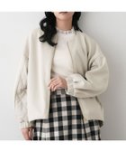【デッサン/Dessin】のダンボールジップブルゾン 人気、トレンドファッション・服の通販 founy(ファニー) ファッション Fashion レディースファッション Fashion for Women アウター Coat / Outerwear Collection ブルゾンジャケット・スポーティアウター Blouson Jackets インナー Innerwear ストレッチ Stretch, Stretchy Fabric スマート Smart, Elegant デニム Denim, Jeans Material ブルゾン Blouson, Bomber Jacket ポケット Pocket, Pocket Detail ワイド Wide, Wide Fit エレガント 上品 Elegant 無地 Plain, Solid Color 軽量 Lightweight, Ultra Light thumbnail グレージュ|ID: prp329100004756115 ipo3291000000034446513