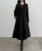 【ジュノア/JUNOAH】のCENEA ウエストシェイプシングルチェスターコート ブラック|ID: prp329100004756150 ipo3291000000034453681