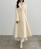 【ジュノア/JUNOAH】のCENEA ウエストシェイプシングルチェスターコート アイボリー|ID: prp329100004756150 ipo3291000000034453684