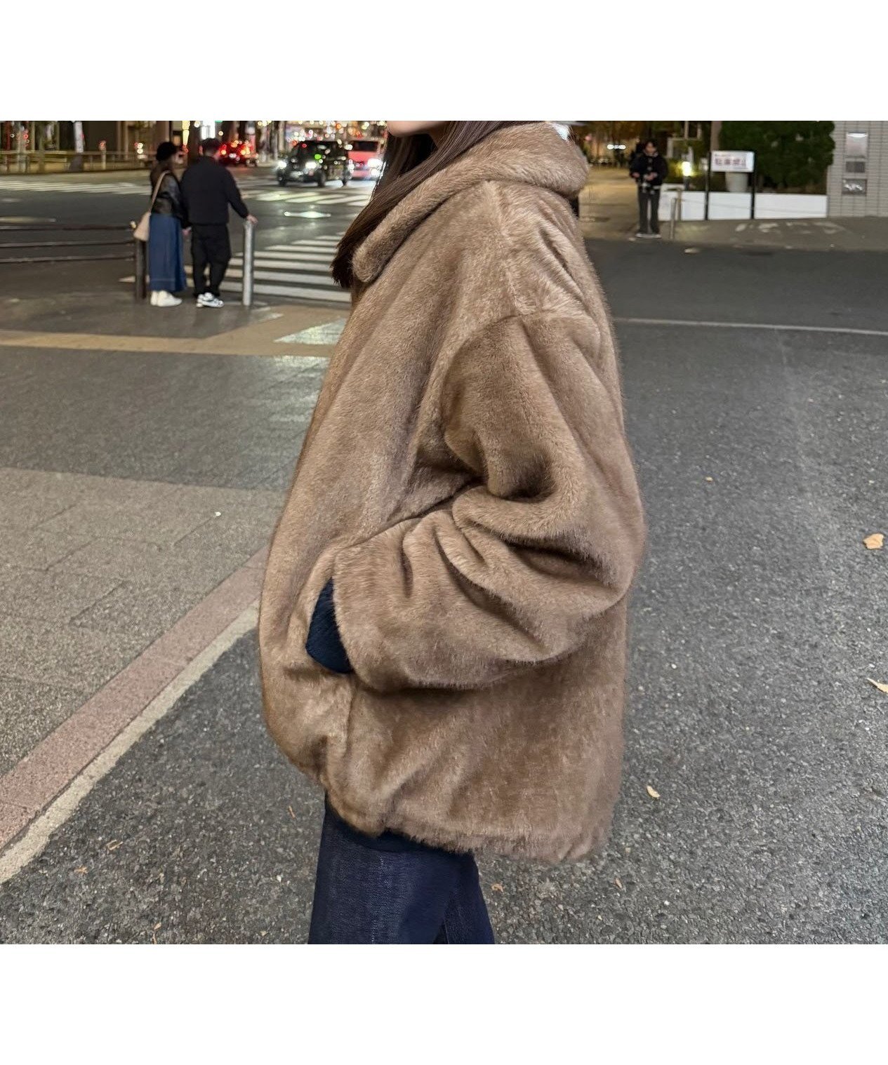 【プロポーション ボディドレッシング/PROPORTION BODY DRESSING】のフェイクファーブルゾン 25AW インテリア・キッズ・メンズ・レディースファッション・服の通販 founy(ファニー) 　ファッション　Fashion　レディースファッション　Fashion for Women　アウター　Coat / Outerwear Collection　ブルゾンジャケット・スポーティアウター　Blouson Jackets　2025年　2025　2025-2026秋冬・A/W　Autumn/Winter 2025–26 AW25–26　ドローコード　Drawcord, Drawstring Cord　フェイクファー　Faux Fur, Imitation Fur　防寒　Cold Protection, Winter-Ready　ブラウン|ID: prp329100004756152 ipo3291000000035035191