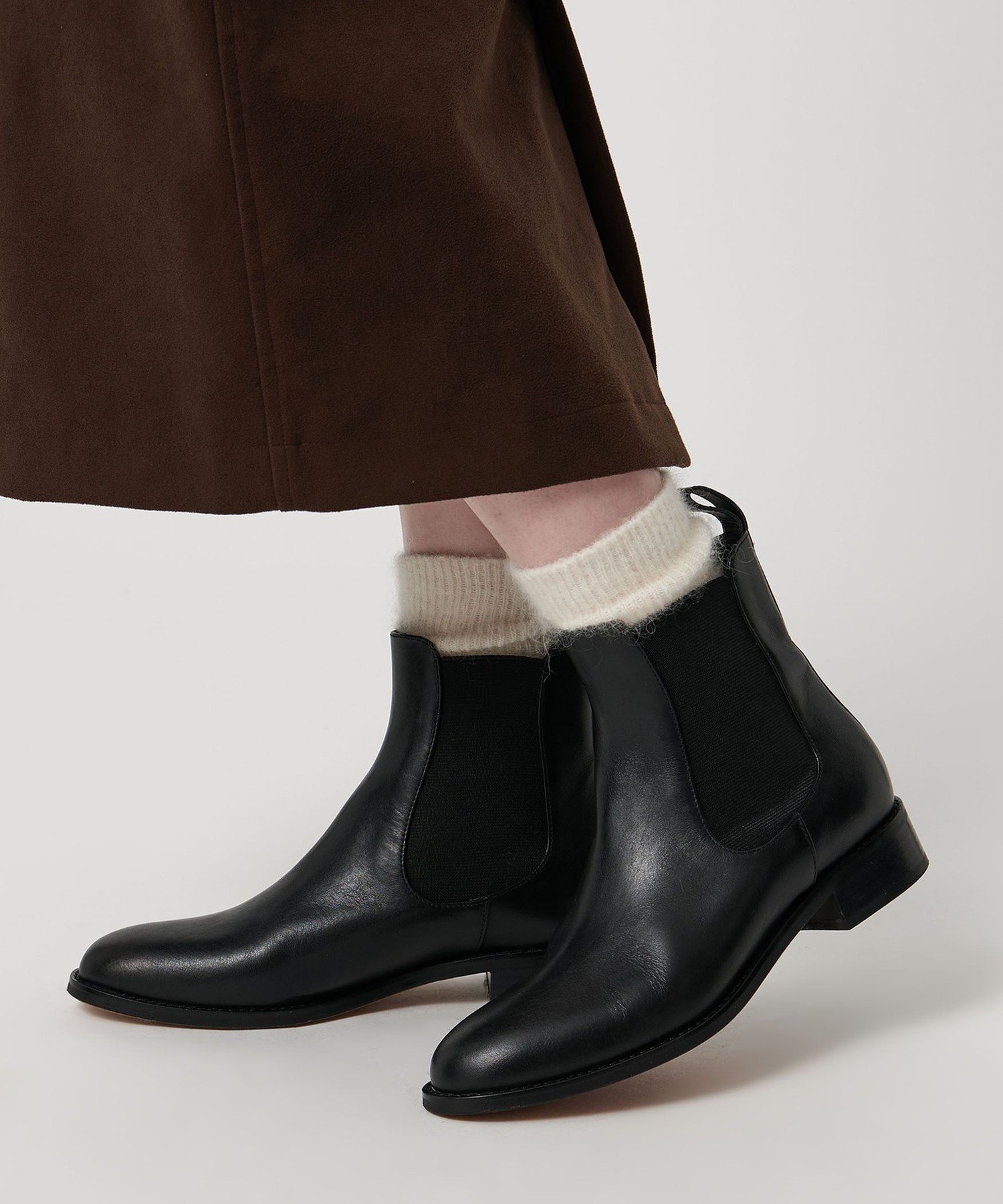 【ユナイテッドアローズ/UNITED ARROWS】のサイドゴア ブーツ インテリア・キッズ・メンズ・レディースファッション・服の通販 founy(ファニー) ファッション Fashion レディースファッション Fashion for Women デニム Denim, Jeans Material フォルム Silhouette, Form フレア Flare, Flared ワイド Wide, Wide Fit 人気 Popular, Best Seller BLACK|ID: prp329100004756153 ipo3291000000035155401