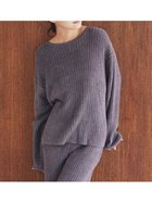 【ジェラート ピケ/gelato pique】の調温スムーズィ-プルオーバー 人気、トレンドファッション・服の通販 founy(ファニー) ファッション Fashion レディースファッション Fashion for Women トップス・カットソー Cut & Sew Tops カジュアルプルオーバー・ニットトップス Pullovers & Knit Tops / Casual Pullovers スマート Smart, Elegant セットアップ Set-Up, Coordinated Outfit なめらか Smooth, Silky Texture ロング Long, Long-Length thumbnail DGRY[008]|ID: prp329100004756184 ipo3291000000034483144