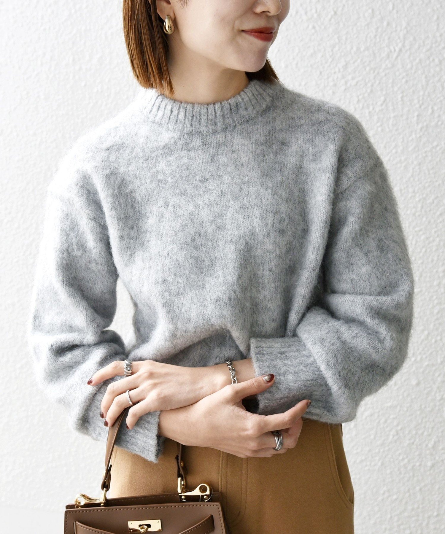 【シップス フォー ウィメン/SHIPS】のSHIPS any 手洗い可能 シャギー クルーネック ニット プルオーバー 人気、トレンドファッション・服の通販 founy(ファニー) 　ファッション　Fashion　レディースファッション　Fashion for Women　トップス・カットソー　Cut & Sew Tops　ニット　Knit Tops & Sweaters　カジュアルプルオーバー・ニットトップス　Pullovers & Knit Tops / Casual Pullovers　アクリル　Acrylic Material　イエロー　Yellow　インナー　Innerwear　洗える　Machine Washable　今季　This Season, Current Season　チェック　Check, Plaid, Tartan　ベーシック　Basic, Essential　ボトム　Bottoms, Lower Wear　冬　Winter / This Winter　おすすめ　Recommended / Our Picks　2025年　2025　2025-2026秋冬・A/W　Autumn/Winter 2025–26 AW25–26　 other-1|ID: prp329100004756212 ipo3291000000034405062