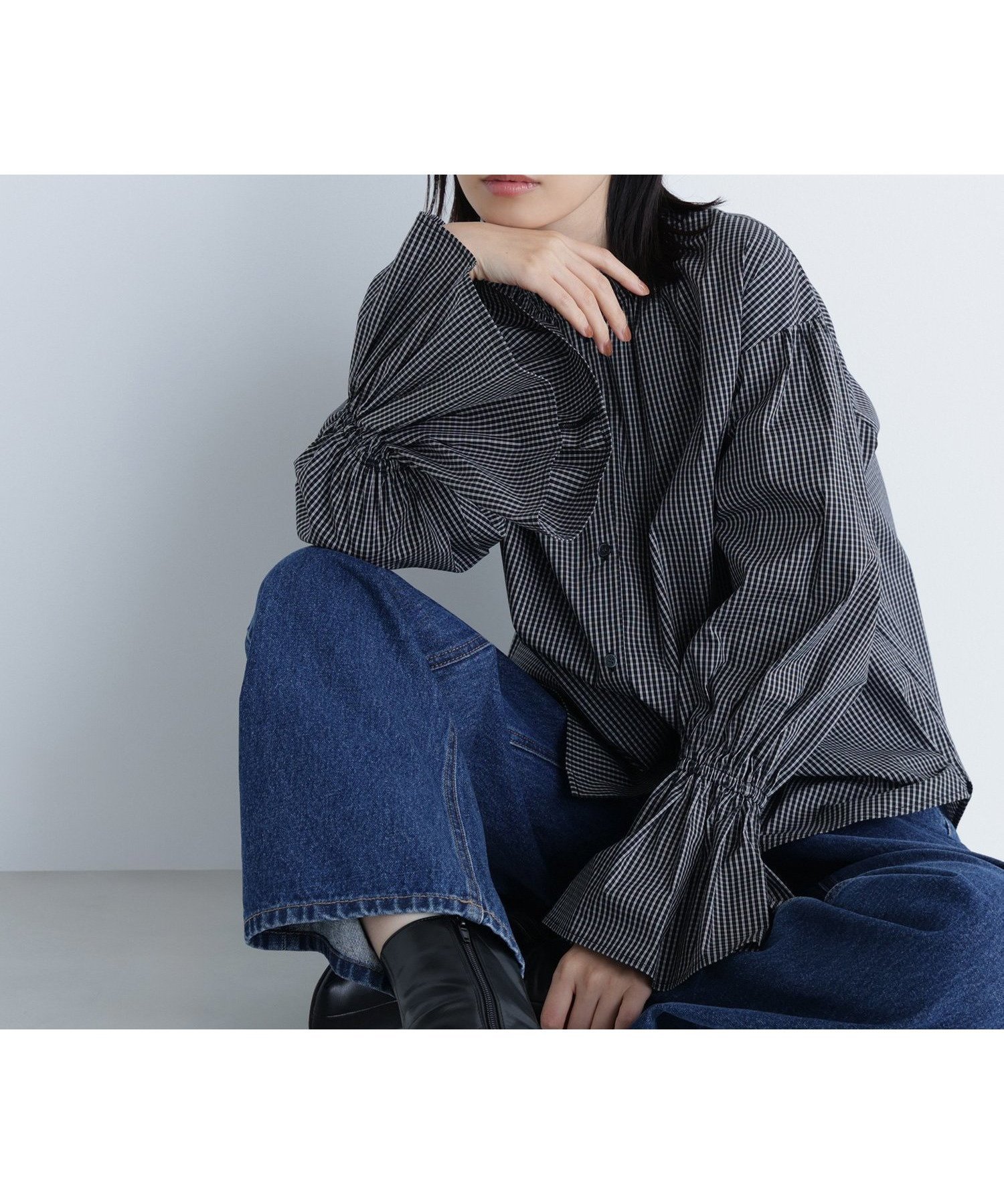 【ナチュラル ビューティー ベーシック/NATURAL BEAUTY BASIC】のフリルカフスハイネックブラウス 人気、トレンドファッション・服の通販 founy(ファニー) 雑誌掲載アイテム Magazine Picks & Fashion Features ファッション雑誌 Fashion Magazines オッジ Oggi ファッション Fashion レディースファッション Fashion for Women トップス・カットソー Cut & Sew Tops シャツ・ブラウス・オフィスカジュアル Elegant Blouses & Button-Ups 12月号 December Issue おすすめ Recommended / Our Picks カフス Cuff Design ジャケット Jacket, Outerwear スタンド Stand Collar, Upright Stand チェック Check, Plaid, Tartan トレンド Trend, Trending Now フリル Frill, Ruffle 無地 Plain, Solid Color 雑誌 Magazine, Fashion Magazine other-1|ID: prp329100004756216 ipo3291000000034636344