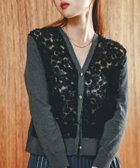 【ルクールブラン/le.coeur blanc】の《手洗い可能》チュール刺繍Vネックカーディガン 人気、トレンドファッション・服の通販 founy(ファニー) ファッション Fashion レディースファッション Fashion for Women トップス・カットソー Cut & Sew Tops カーディガン・羽織り Layered Style Cardigans Vネックトップス V-Neck Tops / V-Cut Neckline Shirts ウェーブ Wavy Pattern 春 Spring 秋 Autumn カーディガン Cardigan, Knitwear コンパクト Compact, Small Size チュール Tulip, Tulip Motif デニム Denim, Jeans Material 長袖 Long Sleeve, Full Sleeve フェミニン Feminine, Girly フラワー Flower, Floral ミックス Mix, Mixed Style モチーフ Motif, Design Theme S/S・春夏 SS, Spring/Summer, Warm Season おすすめ Recommended / Our Picks 夏 Summer thumbnail グレー|ID: prp329100004756249 ipo3291000000034443060