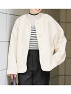 【コカ/COCA】のボアブルゾン 人気、トレンドファッション・服の通販 founy(ファニー) ファッション Fashion レディースファッション Fashion for Women アウター Coat / Outerwear Collection ブルゾンジャケット・スポーティアウター Blouson Jackets ブルゾン Blouson, Bomber Jacket thumbnail Ivory|ID: prp329100004756253 ipo3291000000034405565