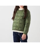 【シップス/SHIPS / KIDS】のTAION クルーネック ボタン ダウン カーディガン 人気、トレンドファッション・服の通販 founy(ファニー) ファッション Fashion キッズファッション Fashion for Kids インナー Innerwear カーディガン Cardigan, Knitwear タフタ Taffeta, Structured Fabric ダウン Down, Puffer パーカー Hoodie, Parka 定番 Standard, Basic Item 軽量 Lightweight, Ultra Light thumbnail オリーブ|ID: prp329100004756265 ipo3291000000034592620