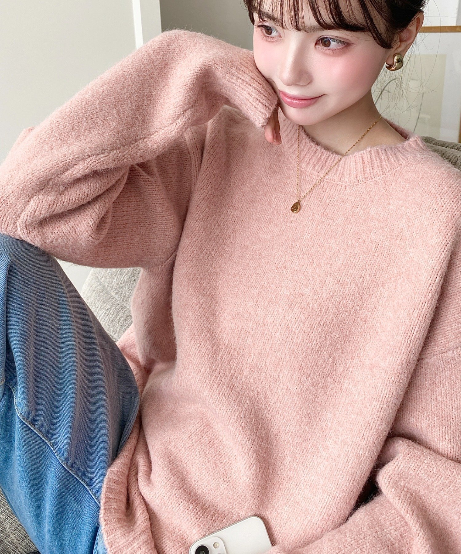 【モーメントプラス/moment+ / MEN】のゆったりもちもちミックスカラーニットプルオーバー(自宅で洗えるウォッシャブル加工) インテリア・キッズ・メンズ・レディースファッション・服の通販 founy(ファニー) ファッション Fashion メンズファッション Fashion for Men トップス・カットソー Cut & Sew Tops ニット・セーター / 定番トップス Knit Tops & Sweaters アクリル Acrylic Material ウォッシャブル Machine Washable 洗える Machine Washable スラックス Slacks, Dress Pants デニム Denim, Jeans Material トレンド Trend, Trending Now なめらか Smooth, Silky Texture バランス Balance, Style Balance パステル Pastel, Soft Color フラット Flat, Flat Shoes フレア Flare, Flared フロント Front, Front Design ベーシック Basic, Essential ボトム Bottoms, Lower Wear マーメイド Mermaid, Fishtail Silhouette ミックス Mix, Mixed Style A/W・秋冬 Autumn/Winter 再入荷 Restock / Back in Stock プチプライス・低価格 Affordable / Budget Price ピンク|ID: prp329100004756267 ipo3291000000034469368