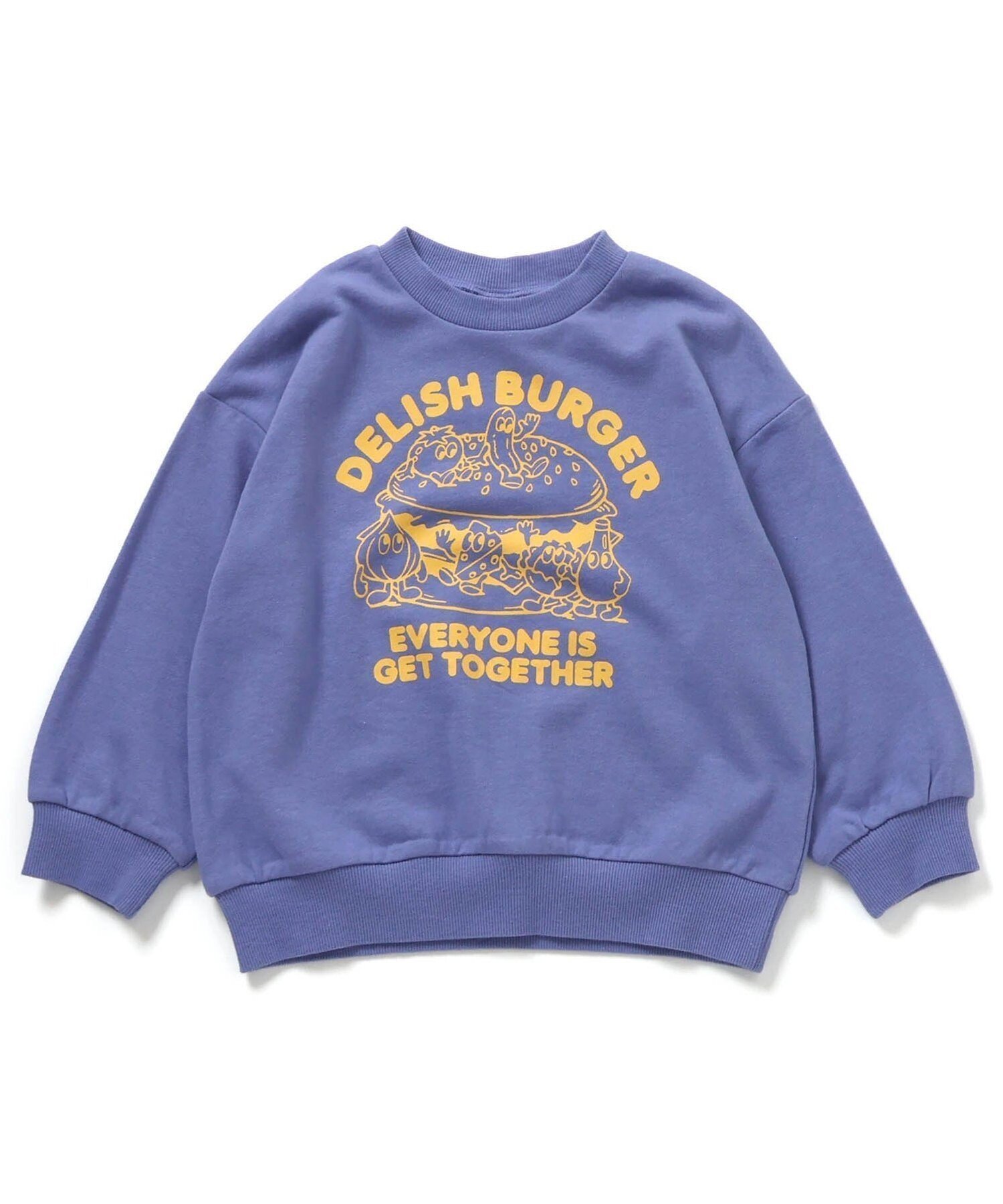 【エフオー オンラインストア/F.O.Online Store / KIDS】のカラバリグラフィックトレーナー インテリア・キッズ・メンズ・レディースファッション・服の通販 founy(ファニー) 　ファッション　Fashion　キッズファッション　Fashion for Kids　トレーナー　Sweatshirt, Trainer　人気　Popular, Best Seller　パープル|ID: prp329100004756319 ipo3291000000034447837