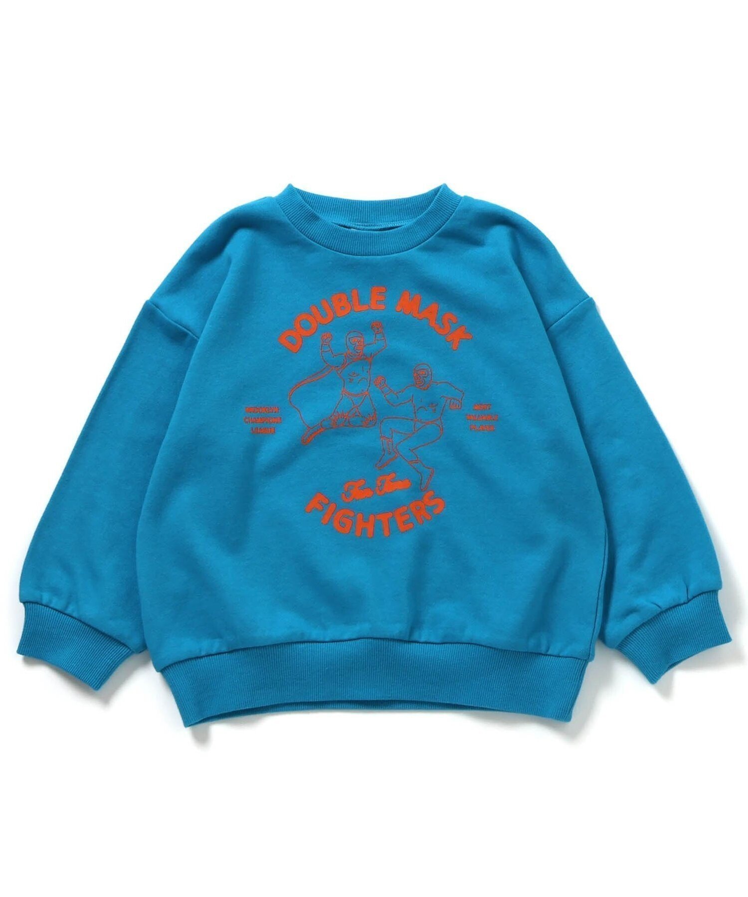 【エフオー オンラインストア/F.O.Online Store / KIDS】のカラバリグラフィックトレーナー インテリア・キッズ・メンズ・レディースファッション・服の通販 founy(ファニー) 　ファッション　Fashion　キッズファッション　Fashion for Kids　トレーナー　Sweatshirt, Trainer　人気　Popular, Best Seller　ターコイズブルー|ID: prp329100004756319 ipo3291000000034447840