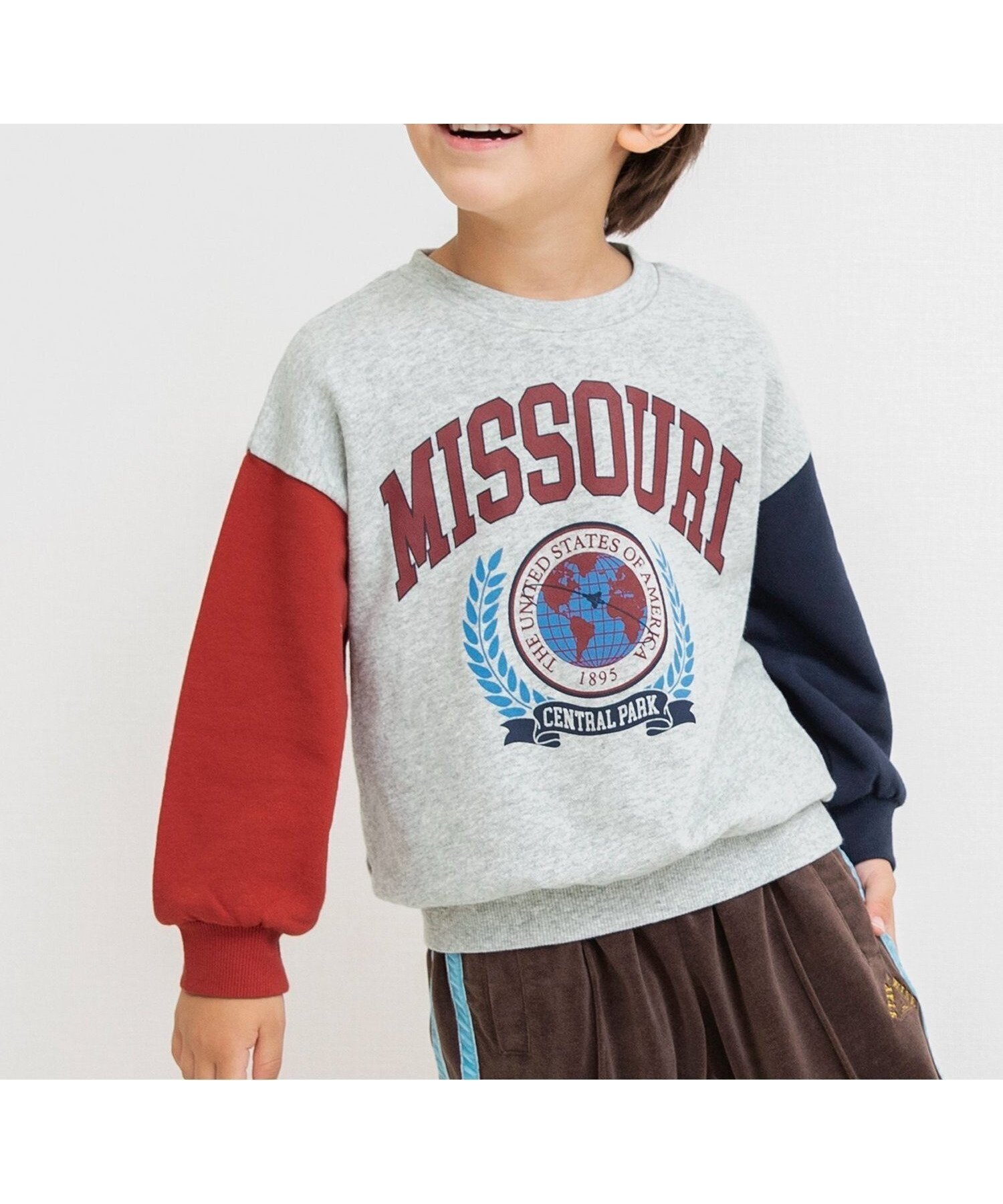 【エフオー オンラインストア/F.O.Online Store / KIDS】のカラバリグラフィックトレーナー インテリア・キッズ・メンズ・レディースファッション・服の通販 founy(ファニー) 　ファッション　Fashion　キッズファッション　Fashion for Kids　トレーナー　Sweatshirt, Trainer　人気　Popular, Best Seller　マルチカラー1|ID: prp329100004756319 ipo3291000000034447841