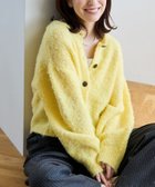 【コーエン/COEN】のブークレ 2way ミックスニットカーディガン【Youtube紹介アイテム】 YELLOW|ID: prp329100004756328 ipo3291000000034676387