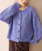 【コーエン/COEN】のブークレ 2way ミックスニットカーディガン【Youtube紹介アイテム】 COBALT|ID: prp329100004756328 ipo3291000000034676388