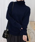 【ミニミニストア/miniministore】のタートルネックニット レディース 秋冬服 ネイビー|ID: prp329100004756365 ipo3291000000035246723