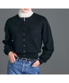 【ノーク/N.O.R.C】のコットンカシミヤニットカーディガン 人気、トレンドファッション・服の通販 founy(ファニー) ファッション Fashion レディースファッション Fashion for Women トップス・カットソー Cut & Sew Tops ニット Knit Tops & Sweaters カーディガン・羽織り Layered Style Cardigans コンパクト Compact, Small Size シンプル Simple, Minimal なめらか Smooth, Silky Texture ポケット Pocket, Pocket Detail リラックス Relax, Relaxed Fit エレガント 上品 Elegant thumbnail ブラック|ID: prp329100004756394 ipo3291000000035079004